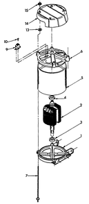 Generator Diagram and Parts List for 0865-0 8kw Generac Generator