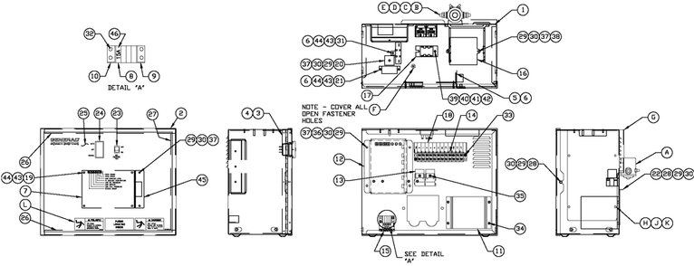 R-200 3600 Rpm Duratec Diagram and Parts List for QT06030ANSN (4794855 - 4908706)(2007) Generac Generator