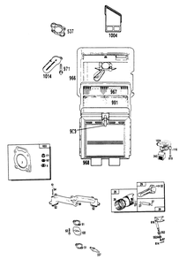 Engine Parts (Part 3) Diagram and Parts List for 9121-2  Generac Generator