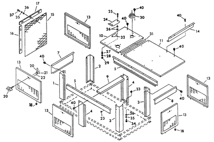 Part Location Diagram of 47993B Generac INLET RING 604