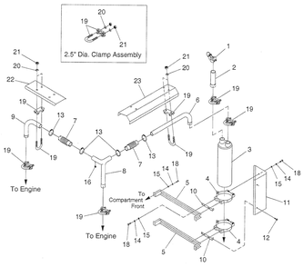 Generator Diagram and Parts List for 0046260 (3580746)(2001) Generac Generator