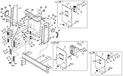 Cpl C5 H Control Cb Connection Diagram and Parts List for QT08054ANSNA (5981037 - 5981038)(2010) Generac Generator