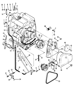Miscellaneous Parts 2 Diagram and Parts List for 8947-1  Generac Generator