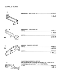 Service Parts 2 Diagram and Parts List for PMX 500-IB  Genie Garage Door Opener