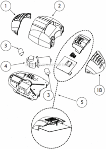 Part Location Diagram of 36449A.S Genie Light Socket