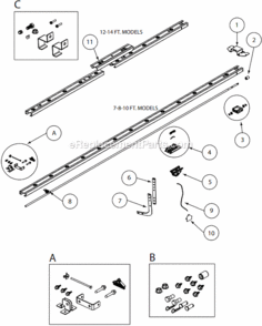 Part Location Diagram of 36645R.S Genie Coupler