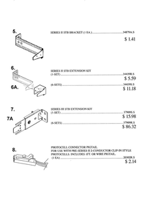 Service Parts 2 Diagram and Parts List for INTELLIG 1200  Genie Garage Door Opener