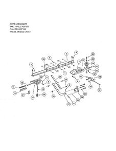 Part Location Diagram of 26002B Genie Pulley bushing