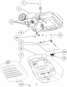 Part Location Diagram of 37843R.S Genie Cover Assembly