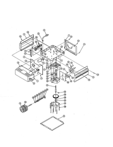 Head - Pmx300-Ic/B, Pmx500-Ic/B, Ic250b Diagram and Parts List for PMX500-IC A Genie Garage Door Opener