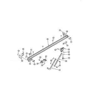 Rail - Cm7600, Cm8600, Pro95 Diagram and Parts List for 3560  Genie Garage Door Opener