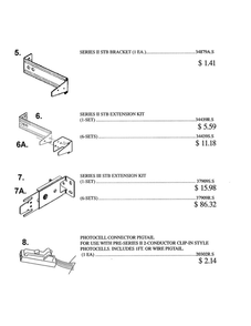 Service Parts 2 Diagram and Parts List for TRILOG 1200  Genie Garage Door Opener