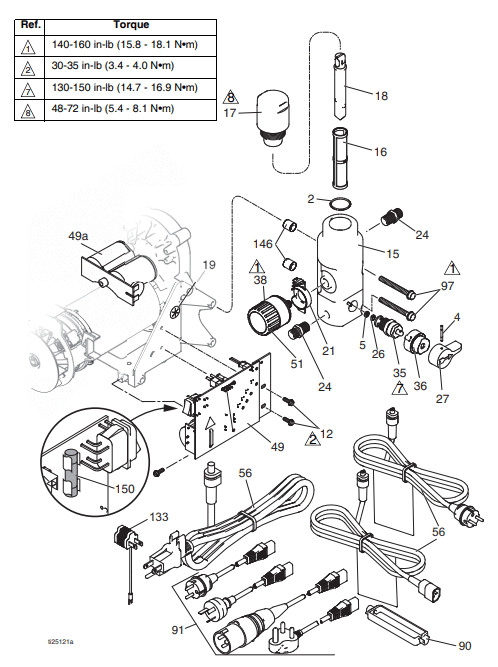 Section_2 Diagram and Parts List for 17C310  Graco Paint Sprayer