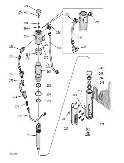 Section_5 Diagram and Parts List for 24W923  Graco Paint Sprayer