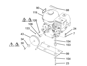 Section_2 Diagram and Parts List for 24W924  Graco Paint Sprayer