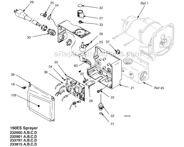 190Es_Hi--Boy_233797_Series_E Diagram and Parts List for 233797  Graco Sprayer