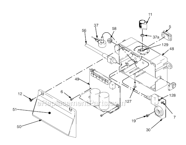 Page B Diagram and Parts List for 249914 Series A and B Graco Sprayer