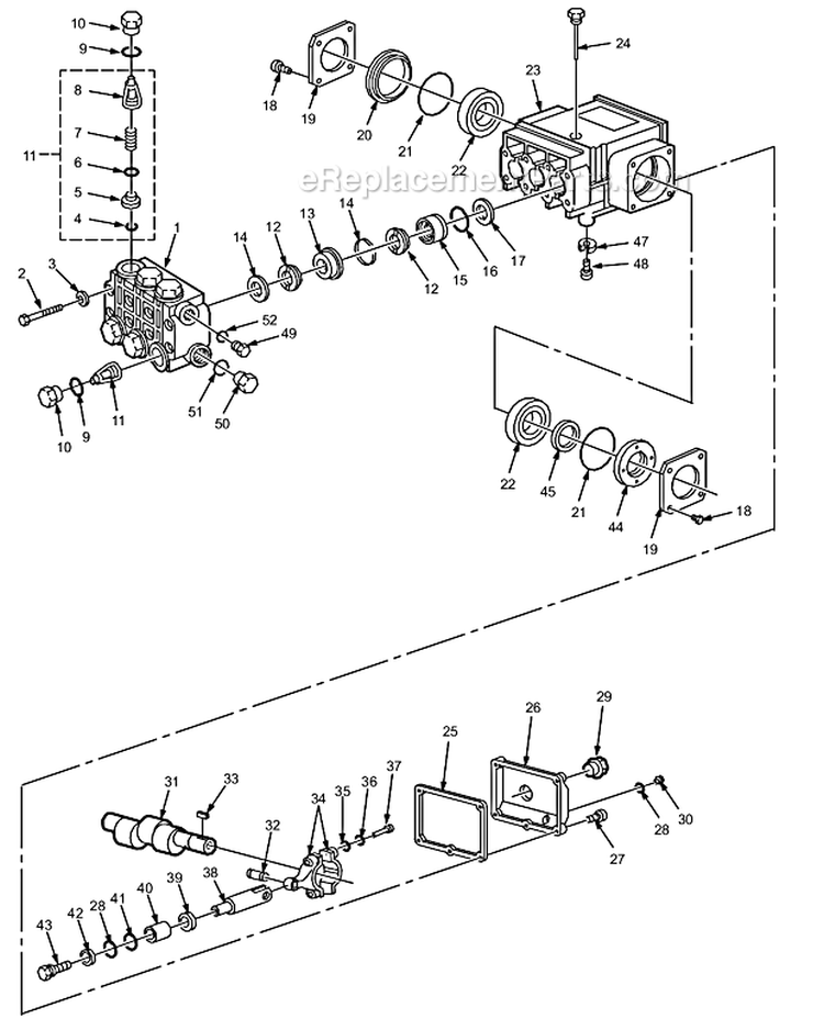 Page C Diagram and Parts List for 3515 800-558 Graco Pressure Washer