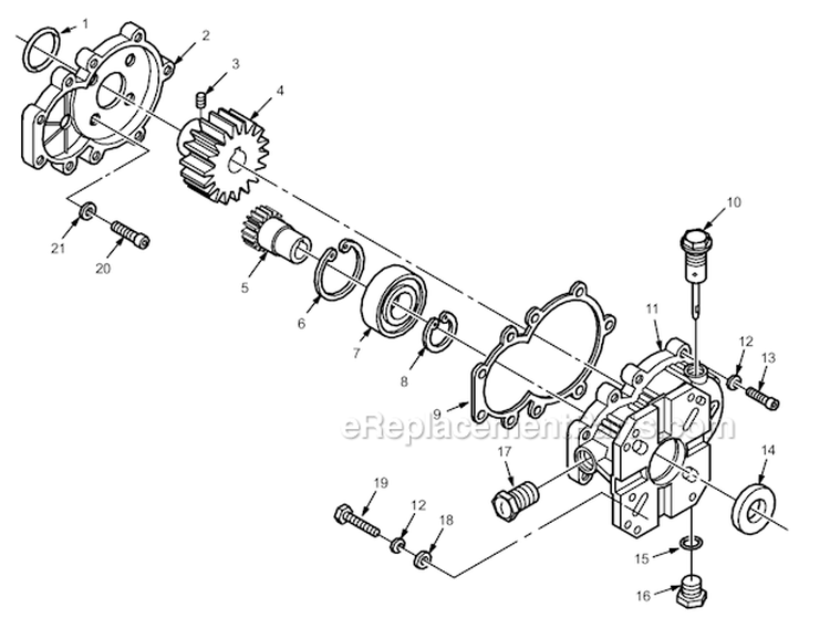 Page B Diagram and Parts List for 4020 800-559 Graco Pressure Washer