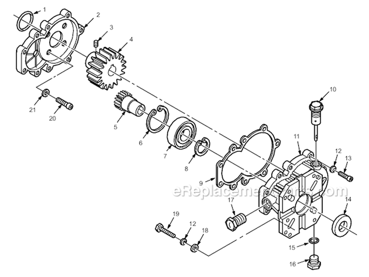 Page B Diagram and Parts List for 4020 800-585 Graco Pressure Washer