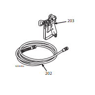 Section_6 Diagram and Parts List for 24W923  Graco Paint Sprayer