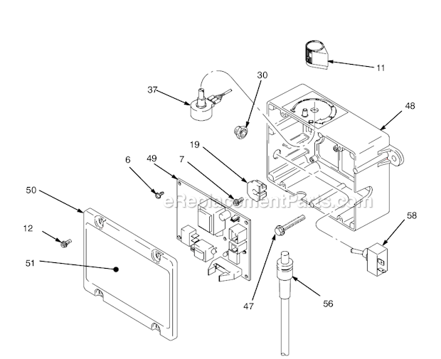 Page B Diagram and Parts List for 826015 Series A Graco Sprayer