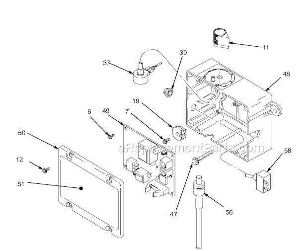 Page B Diagram and Parts List for 826046 Series A Graco Sprayer