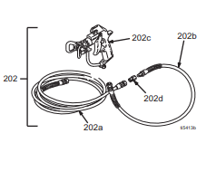 Section_6 Diagram and Parts List for 24W929  Graco Paint Sprayer