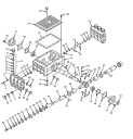 Page B Diagram and Parts List for 1040 800-909 Graco Pressure Washer