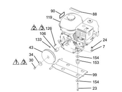 Section_2 Diagram and Parts List for 24W924  Graco Paint Sprayer