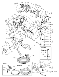Part Location Diagram of 17E790 Graco Screw, Cap, Socket Head, Sst