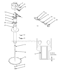 Page A Diagram and Parts List for 210068 Series B Graco Agitator