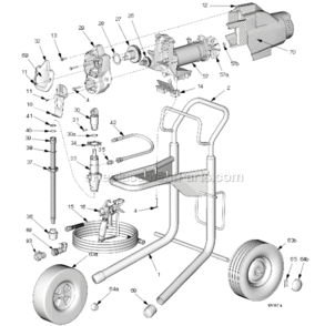 Part Location Diagram of 103413 Graco O-ring