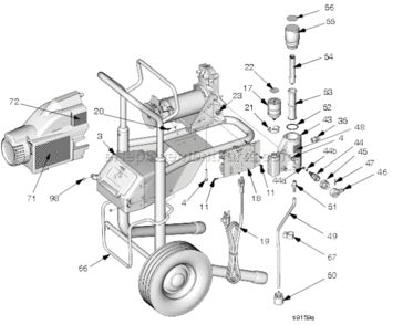 Part Location Diagram of 104361 Graco O-ring