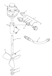 Page A Diagram and Parts List for 222695  Graco Agitator
