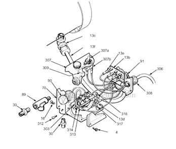 Part Location Diagram of 100035 Graco Screw