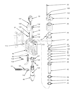 Part Location Diagram of 116086 Graco Sensor