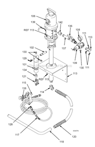 Part Location Diagram of 101353 Graco Nipple