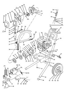 Part Location Diagram of 192013 Graco Tube, Drain