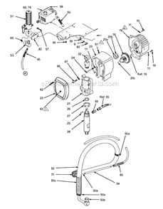 Part Location Diagram of 110194 Graco Union, Swivel