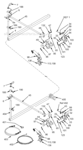 Page C Diagram and Parts List for 231-152  Graco Paint Sprayer