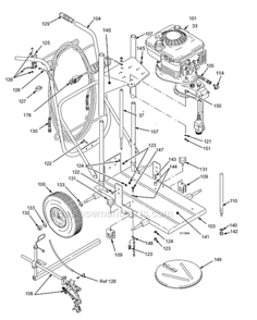 Part Location Diagram of 108165 Graco Packing
