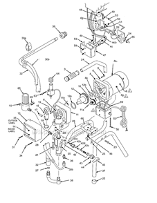Page A Diagram and Parts List for 231-328 Series A Graco Sprayer