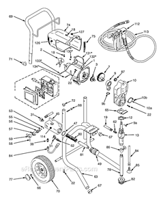 Part Location Diagram of 195139 Graco Cap, Filter