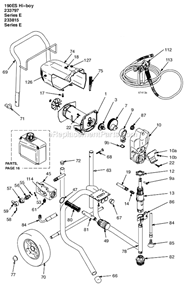 190Es_Hi--Boy_233815_Series_C_D Diagram and Parts List for 233815  Graco Sprayer