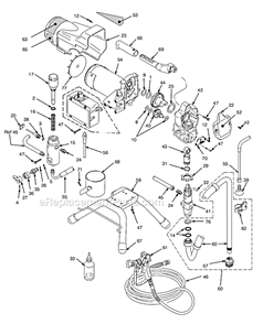 Part Location Diagram of 117828 Graco Packing