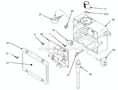 Page B Diagram and Parts List for 233962 Series A and B Graco Sprayer