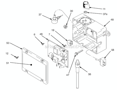 Page B Diagram and Parts List for 233966 Series A Graco Sprayer