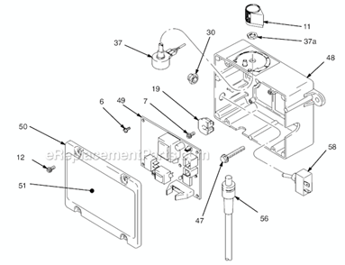 Page B Diagram and Parts List for 233967 Series A Graco Sprayer