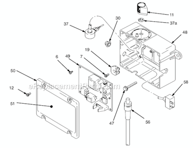 Page B Diagram and Parts List for 233968 Series A Graco Sprayer